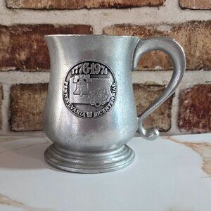 1776-1976 Pennsylvania Bicentennial Pewter Mug - RWP Wilton